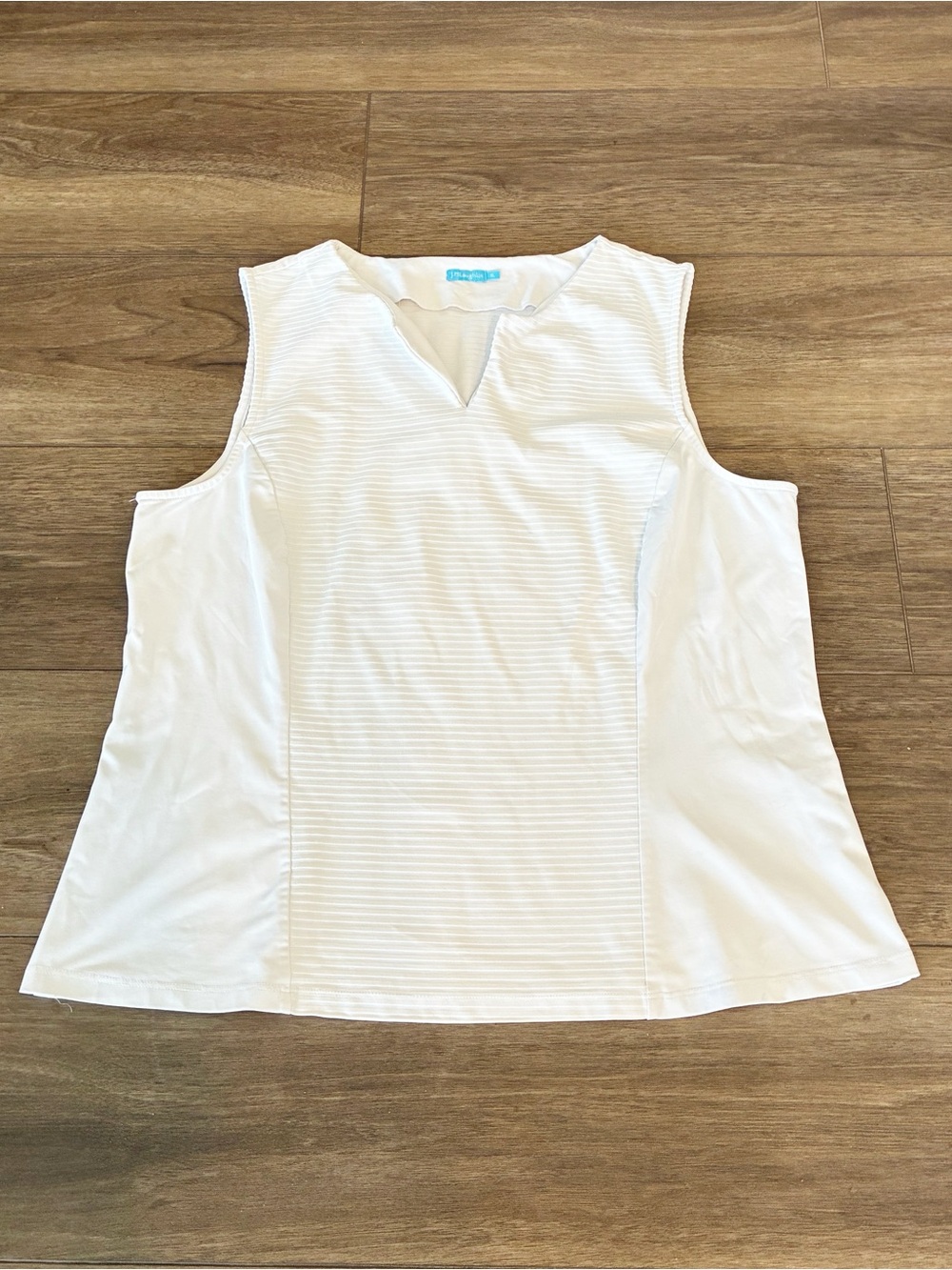J. McLaughlin White Sleeveless Top XL Extra Large